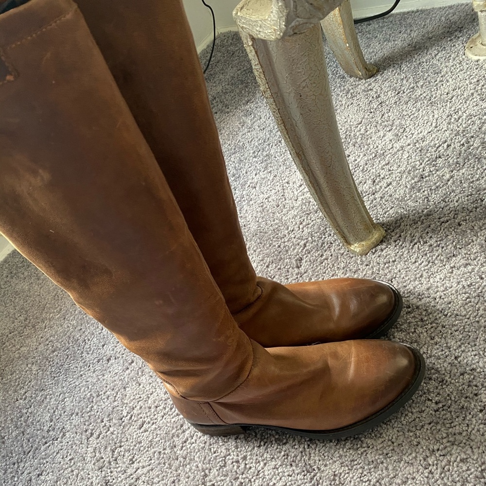 Steve Madden Brown Riding Boots